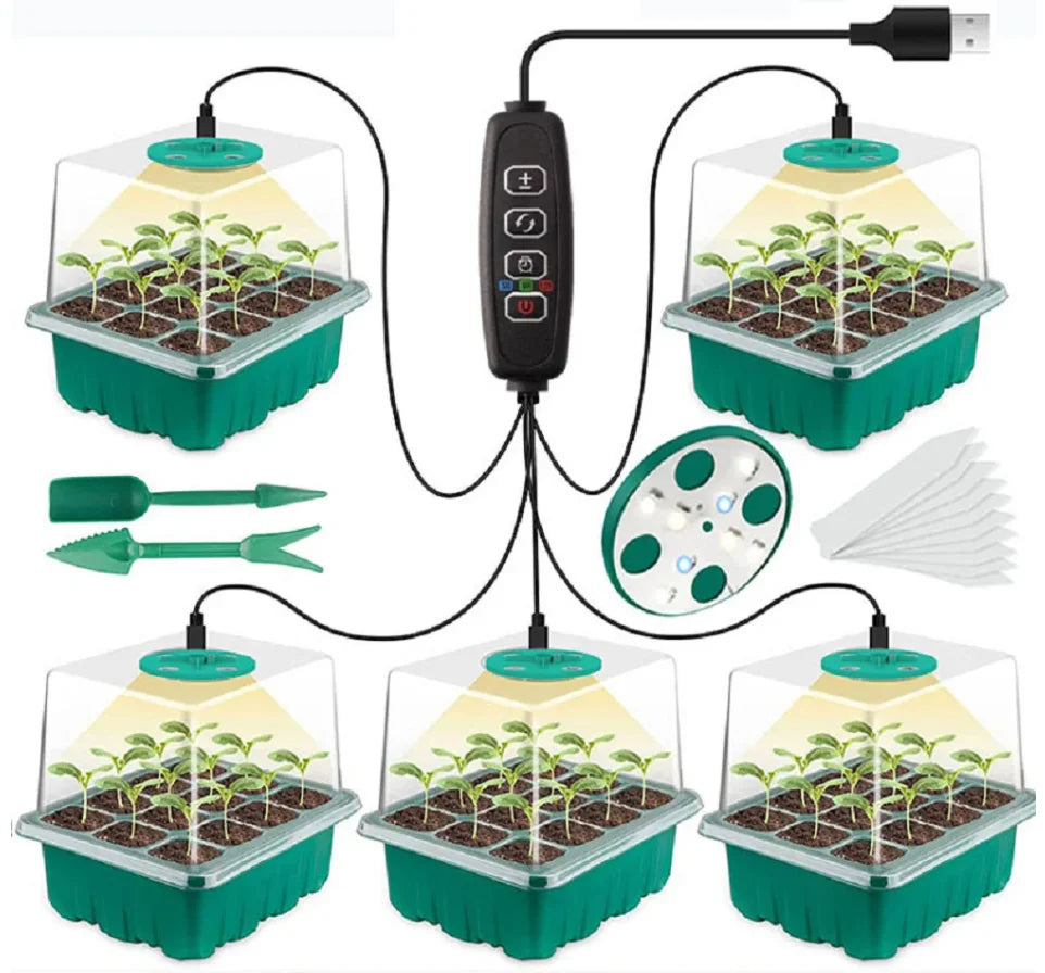 GrowEase - Sisäviljelmä LEDillä ja ilmavirtauksella
