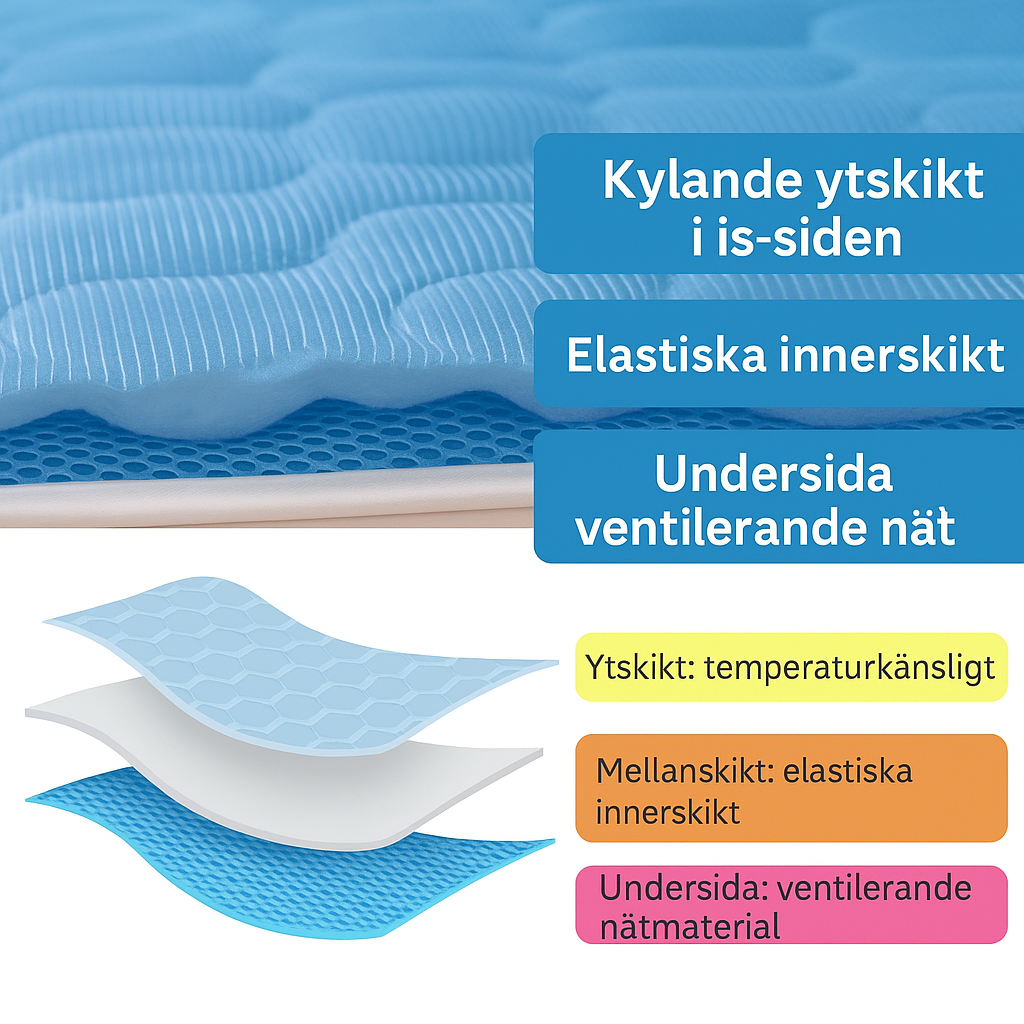 CoolPaws™ – Självkylande Dyna för Husdjur
