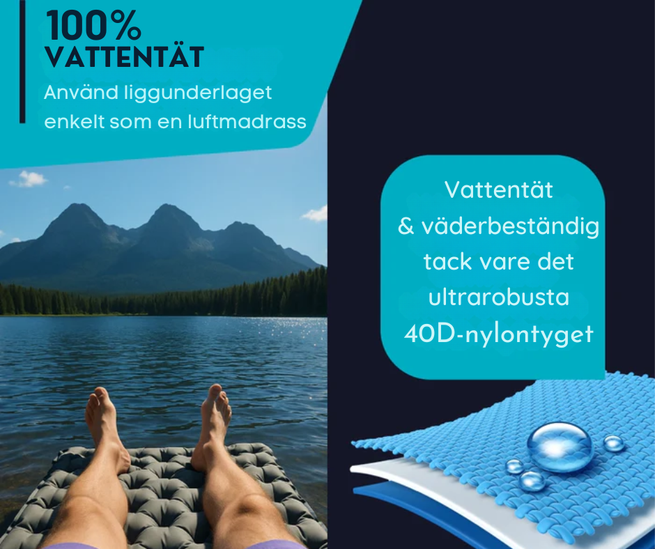 NordicAir TrailComfort™ Ultralätt Madrass