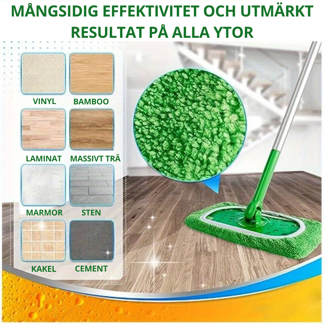 Uudelleenkäytettävä mikrokuituliina Swifferille