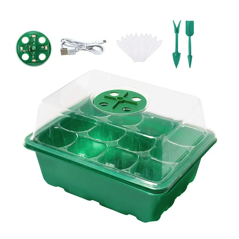 GrowEase - Sisäviljelmä LEDillä ja ilmavirtauksella