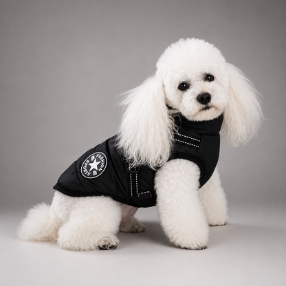 Petstar™ - Vattentät vinterjacka med inbyggd sele
