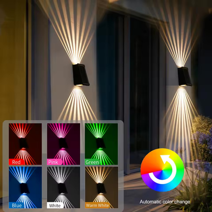 GlowMate – Solcellelampe til væg & terrasse