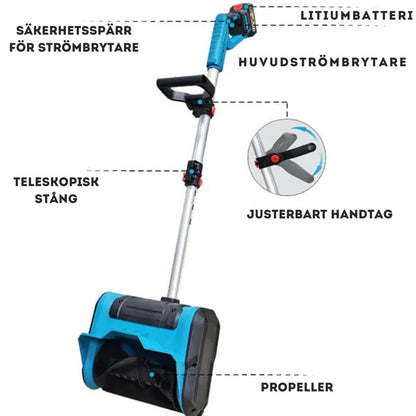 Langaton sähköinen lumilapio